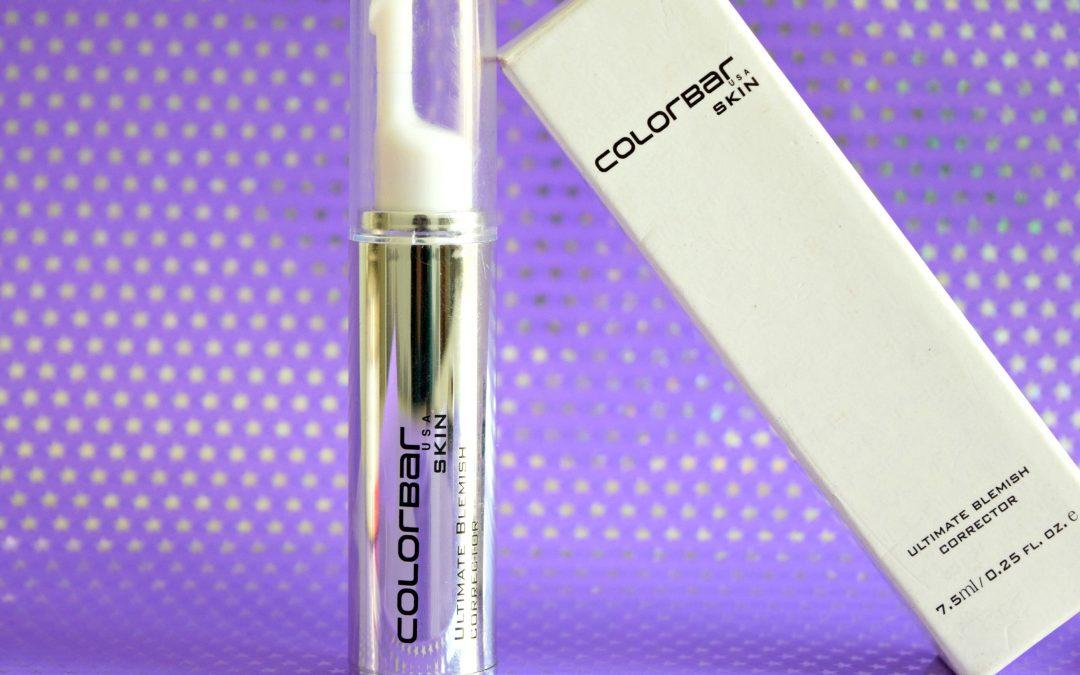 Colorbar Ultimate Blemish Corrector Review