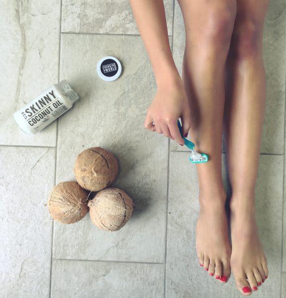 coconut-oil-as-shaving-lotion