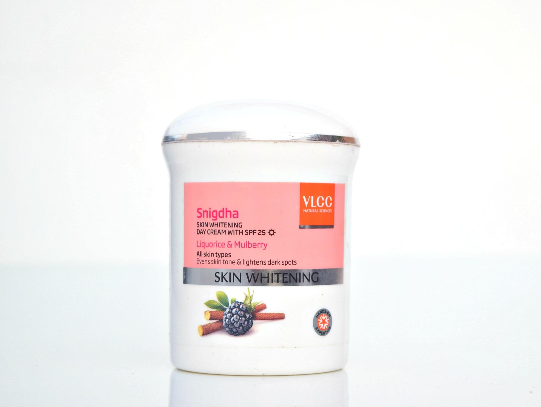 VLCC Snigdha Skin Whitening Day Cream with SPF 25 Review