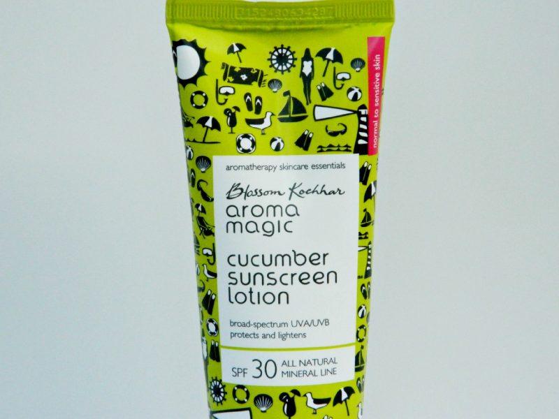 Aroma Magic Cucumber Sunscreen SPF 30 Review