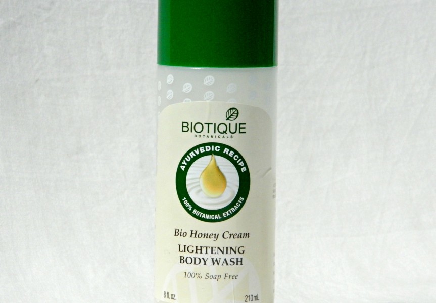 Biotique Bio Honey Cream Lightening Body Wash Review